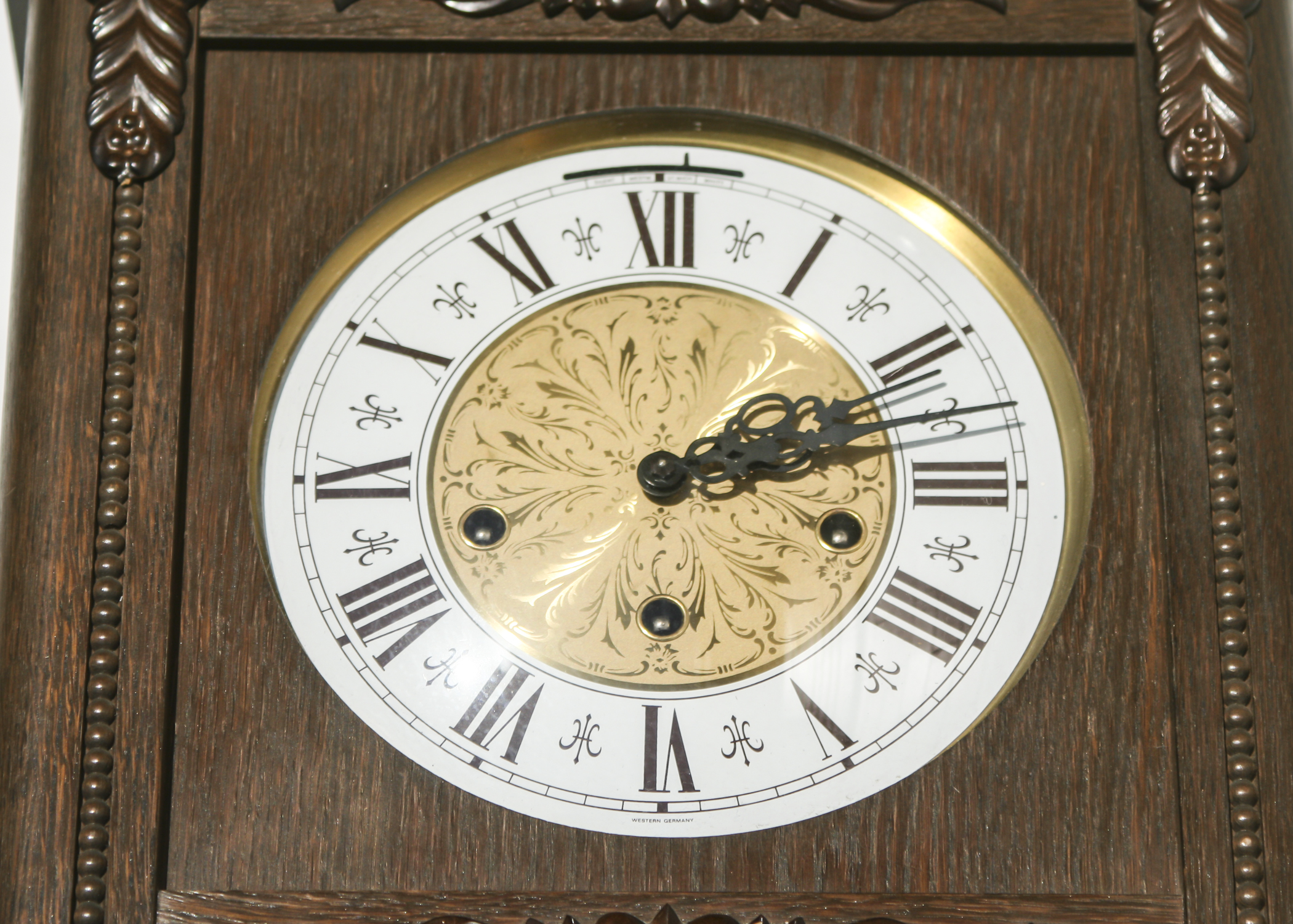 Vintage Triple Chime German Jauch Wall Clock EBTH