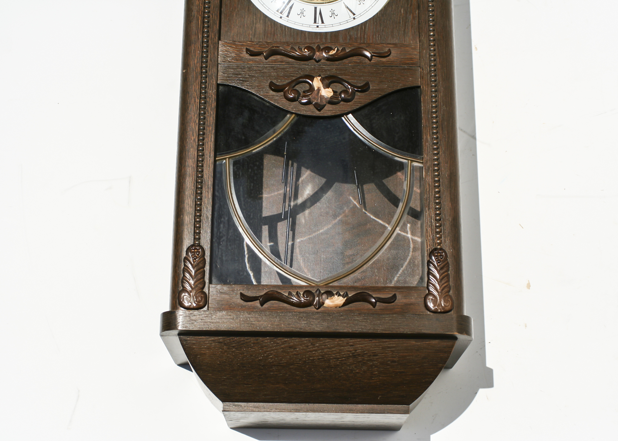 Vintage Triple Chime German Jauch Wall Clock EBTH