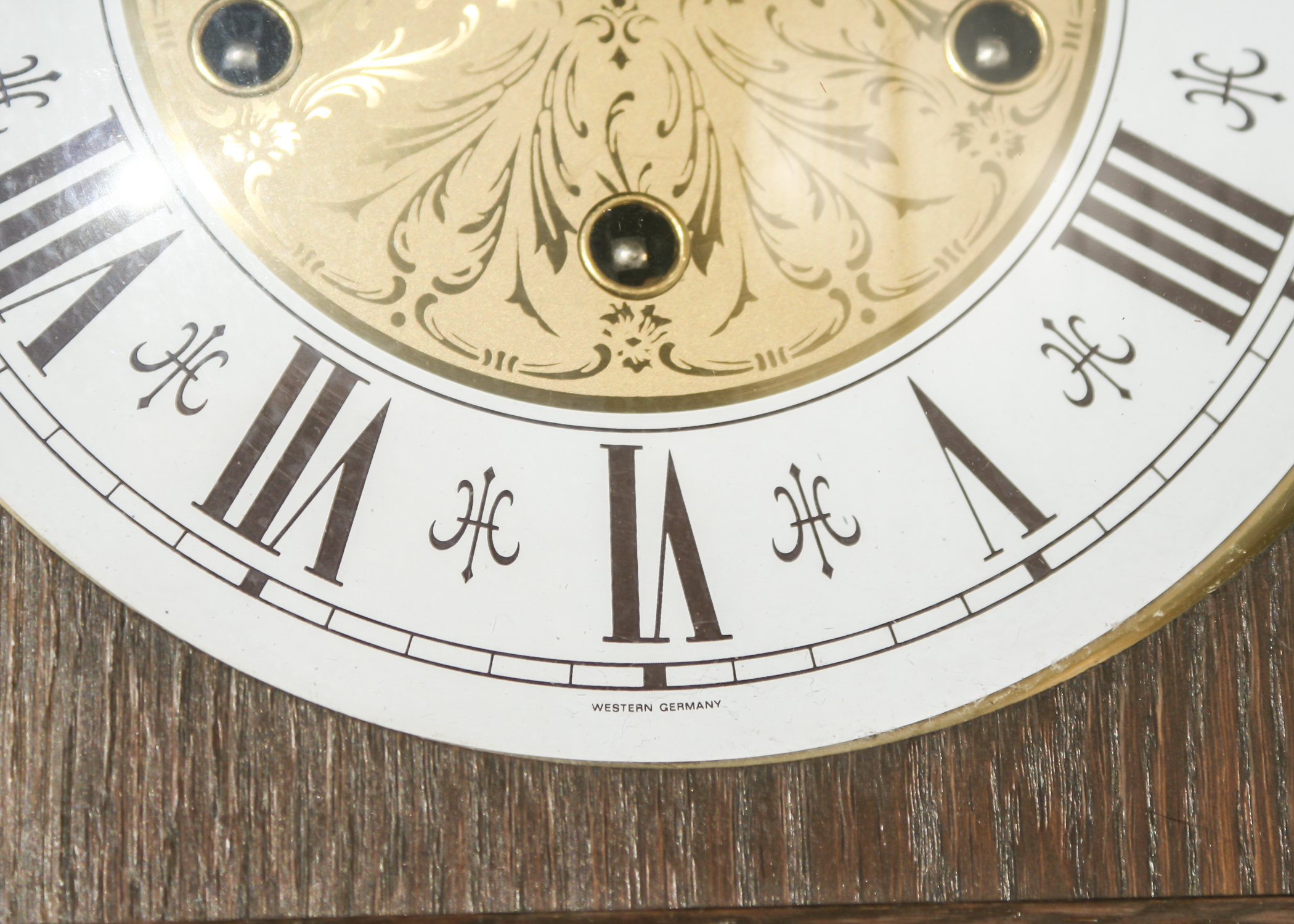 Vintage Triple Chime German Jauch Wall Clock EBTH