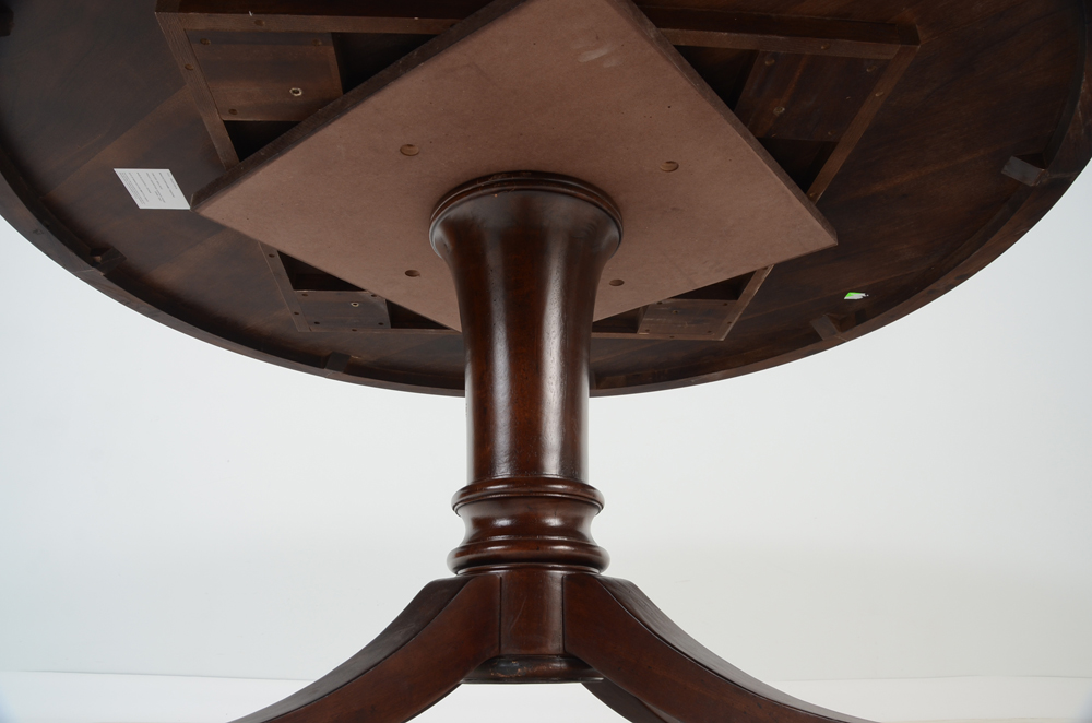 Round Pedestal Dining Table EBTH