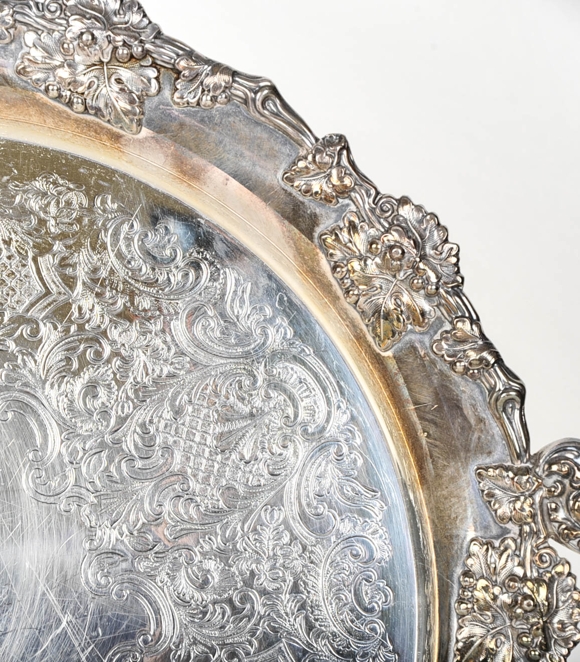 Silver Plate Serving Tray EBTH