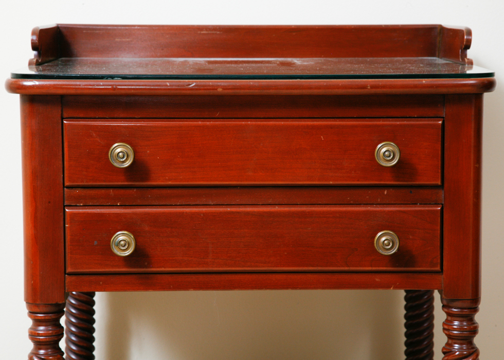 Vintage Wildwood Cherry Willett Bedside Table EBTH