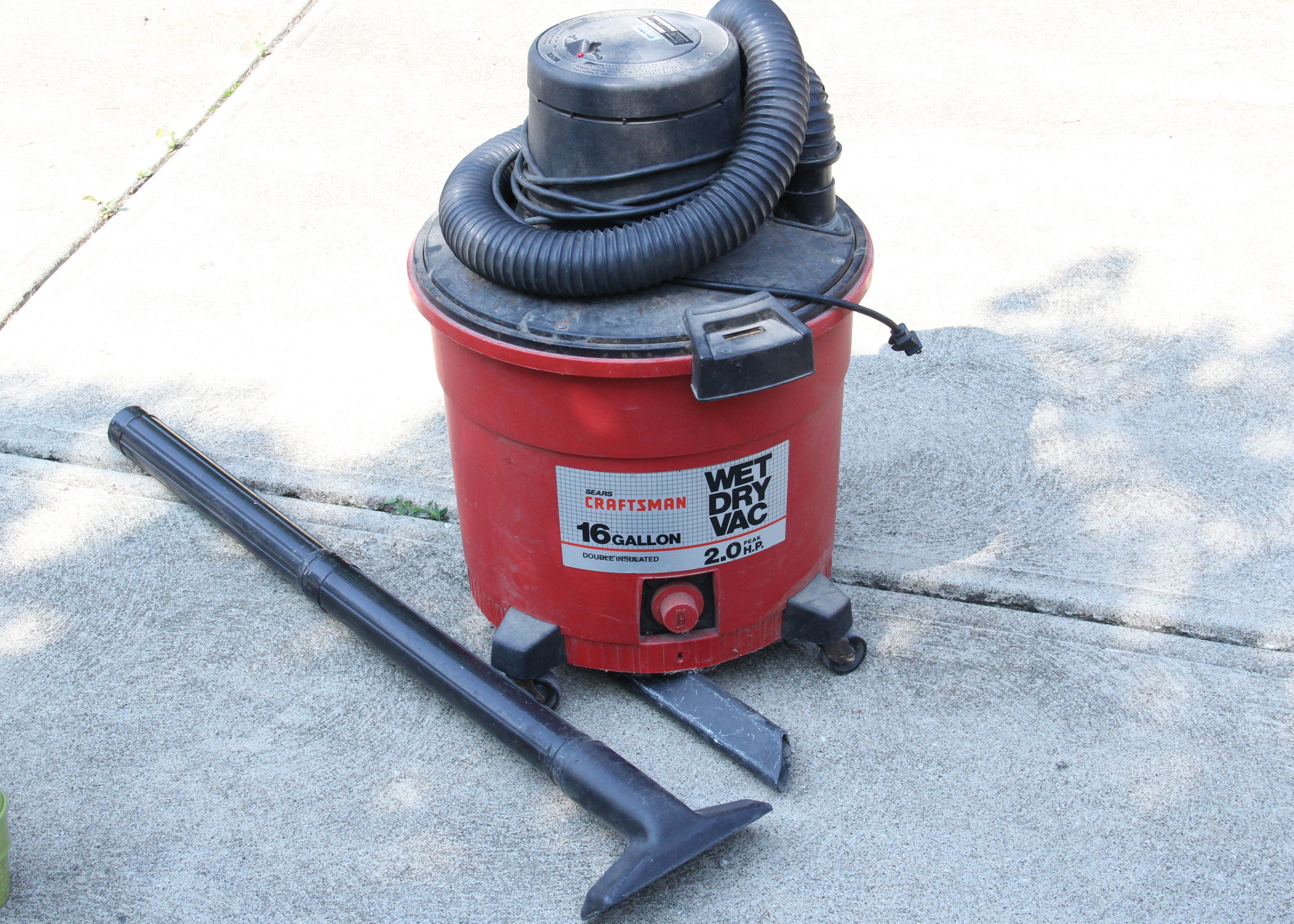 lowes craftsman 16 gallon shop vac