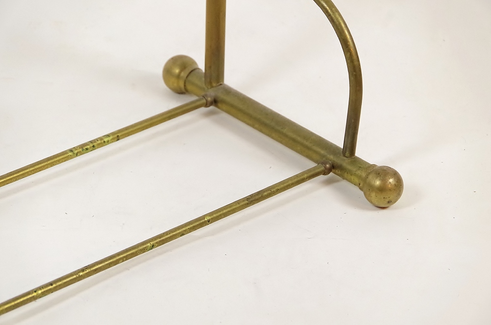 Antique Brass Quilt Rack EBTH