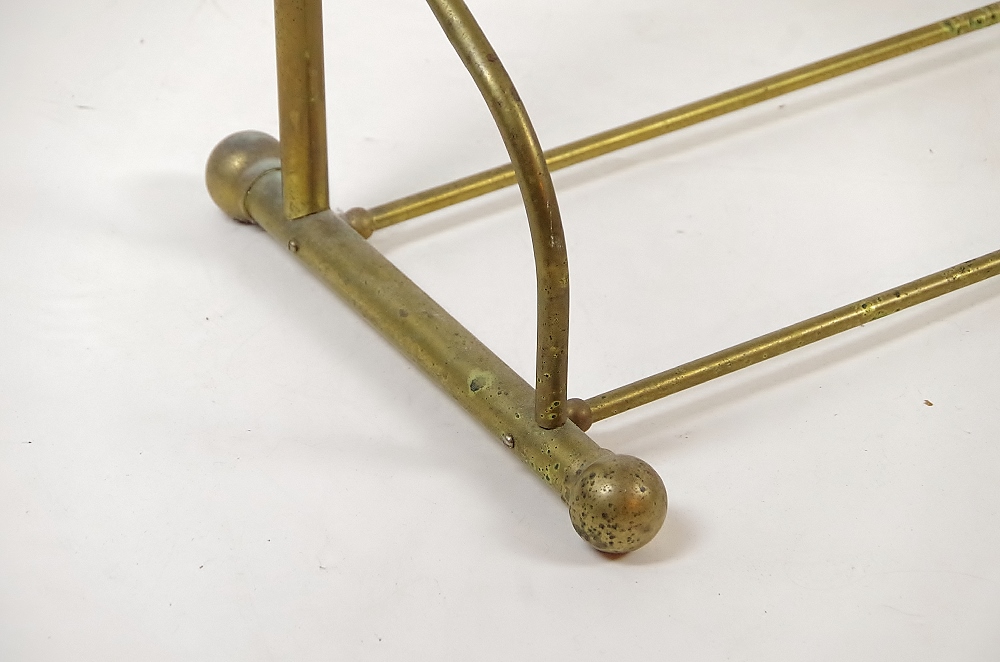 Antique Brass Quilt Rack EBTH
