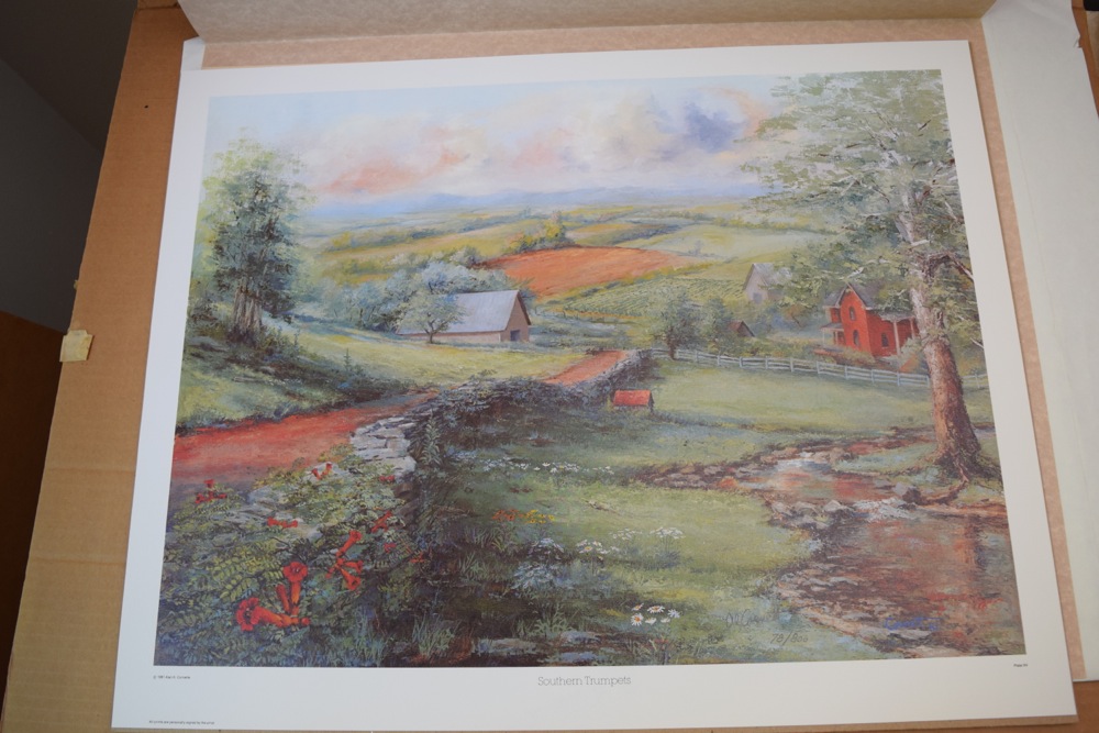 Signed Limited Edition Prints by Kentucky Artist Al EBTH