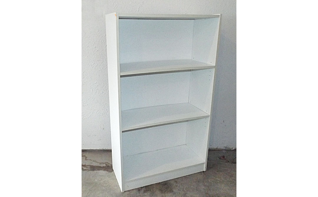 White Three Shelf Wall Shelving Unit EBTH