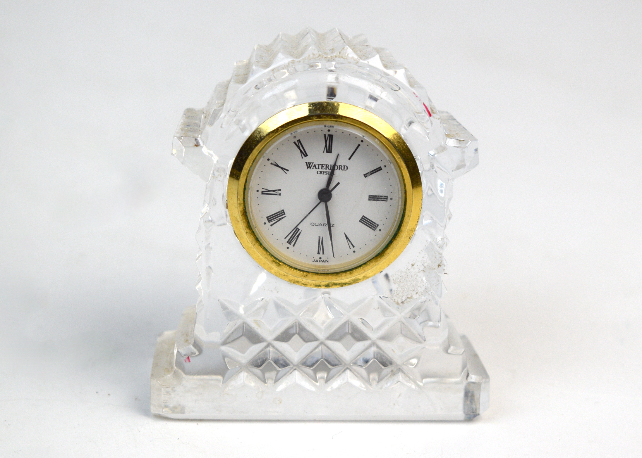 Small Waterford Crystal Mantle Clock EBTH