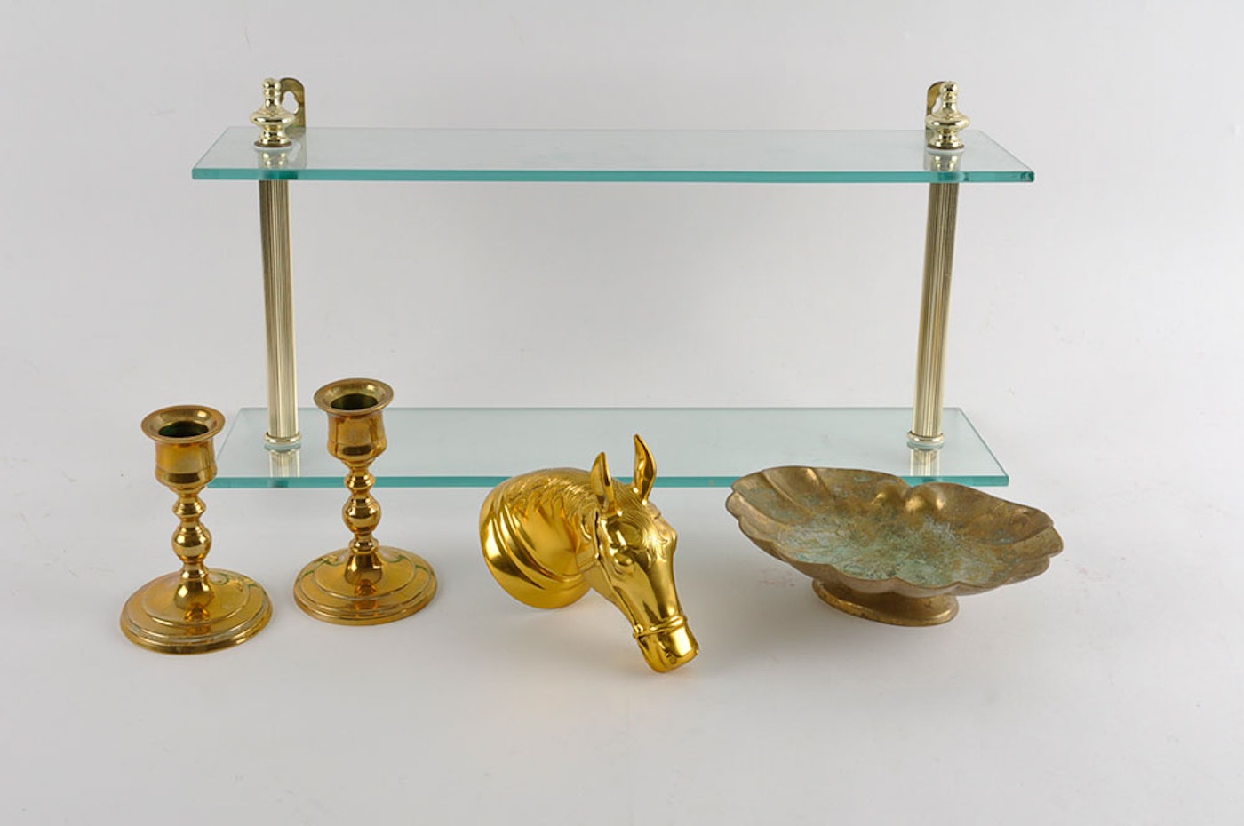 brass accessories for living room