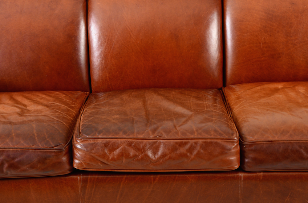 Brown Leather Sofa EBTH