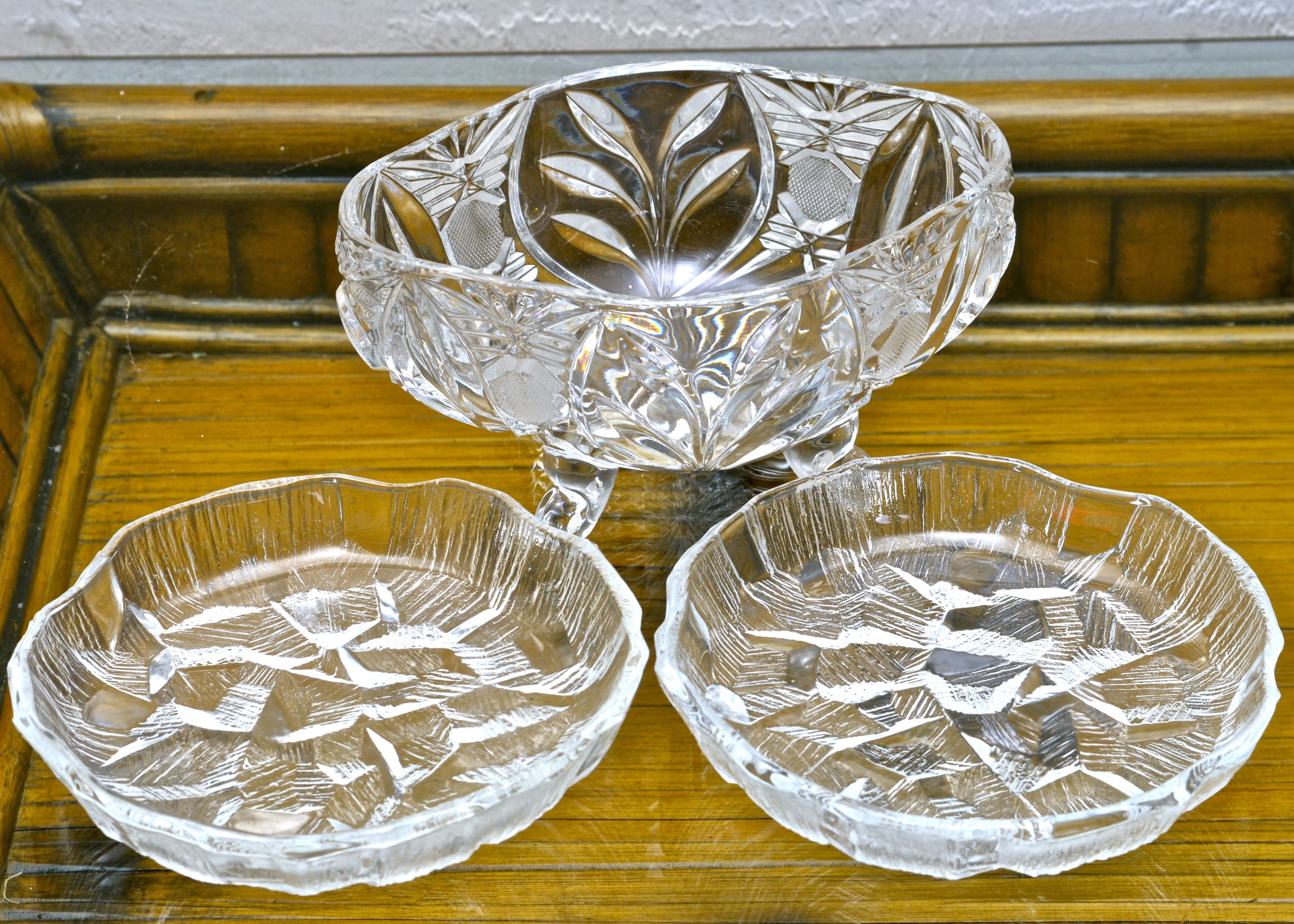 Collection of Glass Serving Pieces EBTH