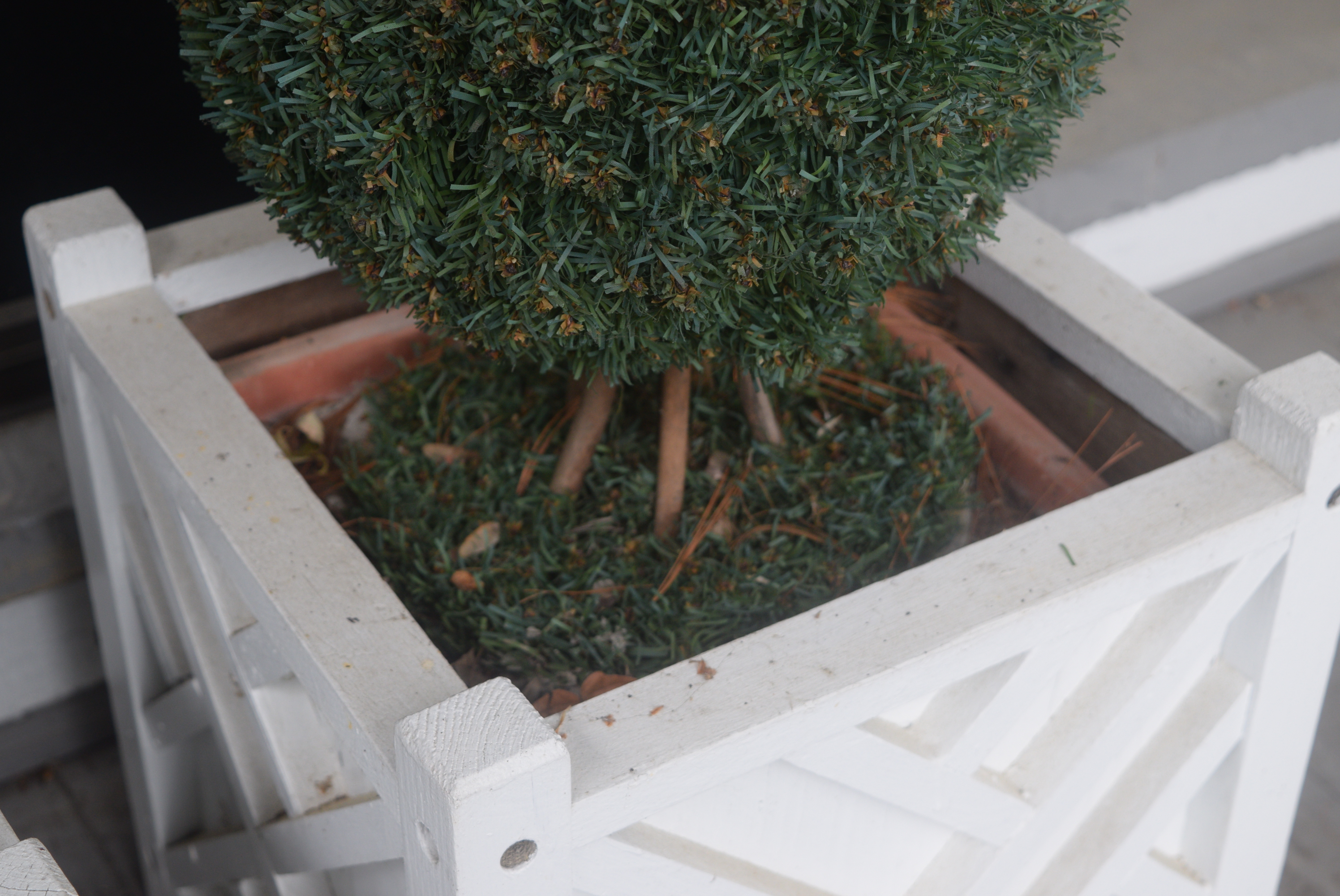 Pair of Artificial Topiary Trees EBTH