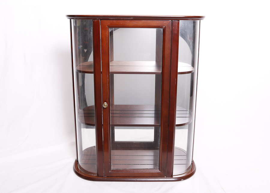Bombay Company Curio Cabinet Ebth