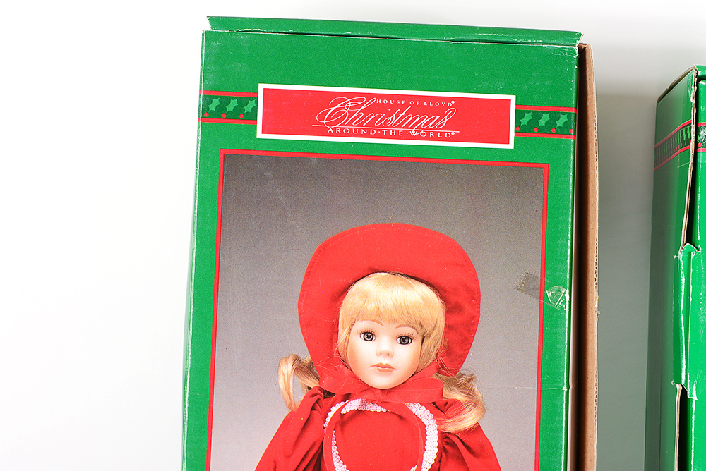 Collection of House of Lloyd Dolls EBTH