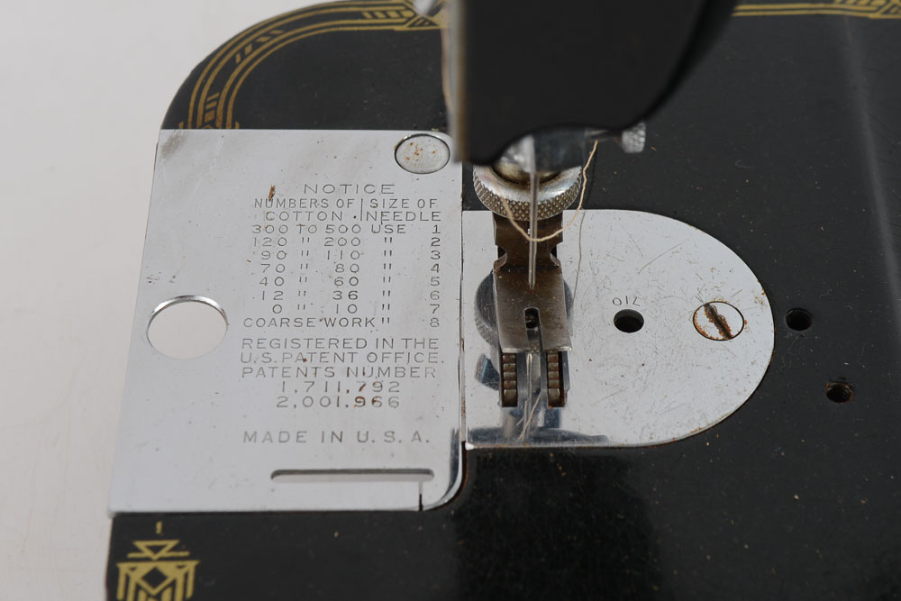 Vintage Improved Eldredge Rotary Sewing Machine EBTH