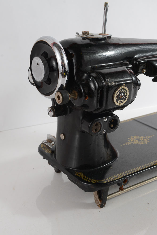 Vintage Improved Eldredge Rotary Sewing Machine EBTH