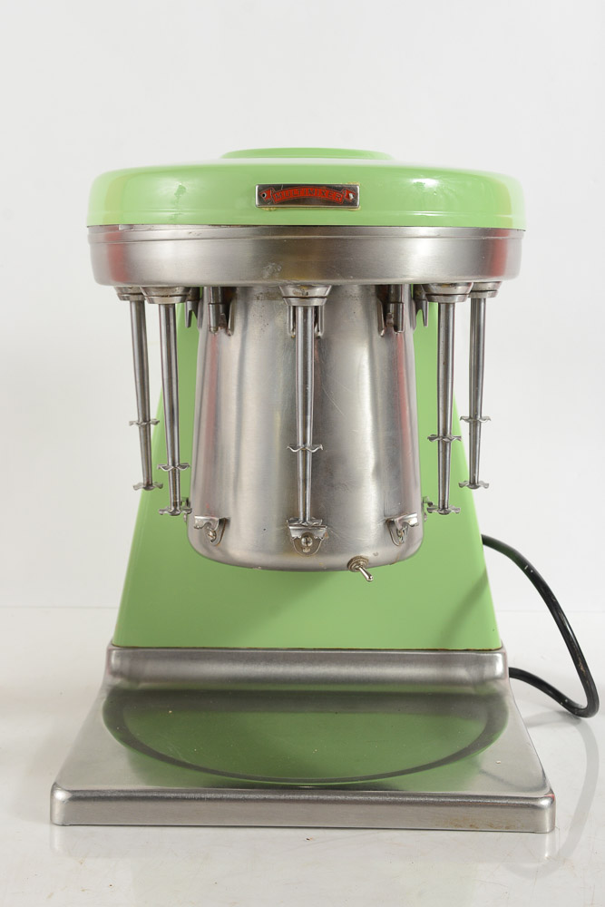 FiveSpindle Multimixer Milkshake Machine and Stainless Steel Cups EBTH