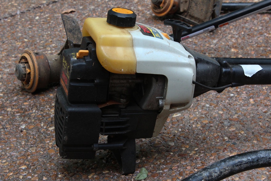 Ryobi Gas Trimmer with Trimmer Plus Attachments | EBTH