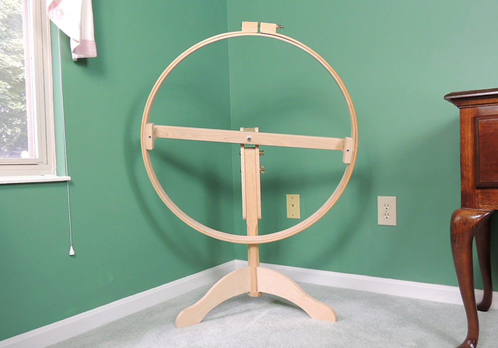 Homestead Quilting Hoop and Floor Stand by Hinterberg Design EBTH