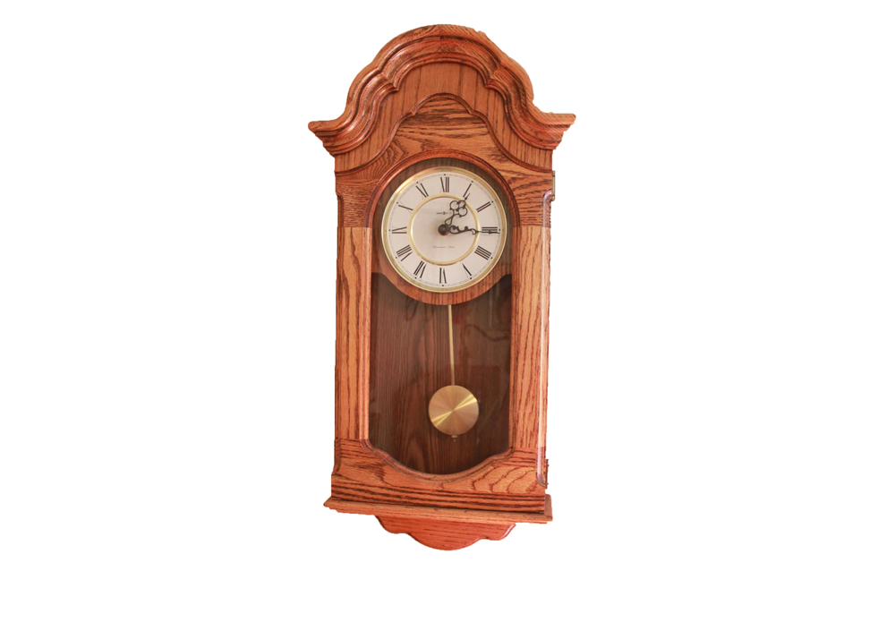 Howard Miller Oak Wall Clock EBTH