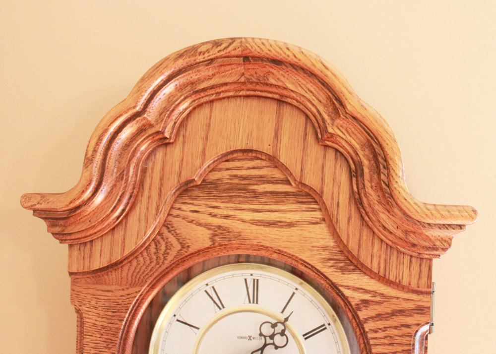 Howard Miller Oak Wall Clock EBTH