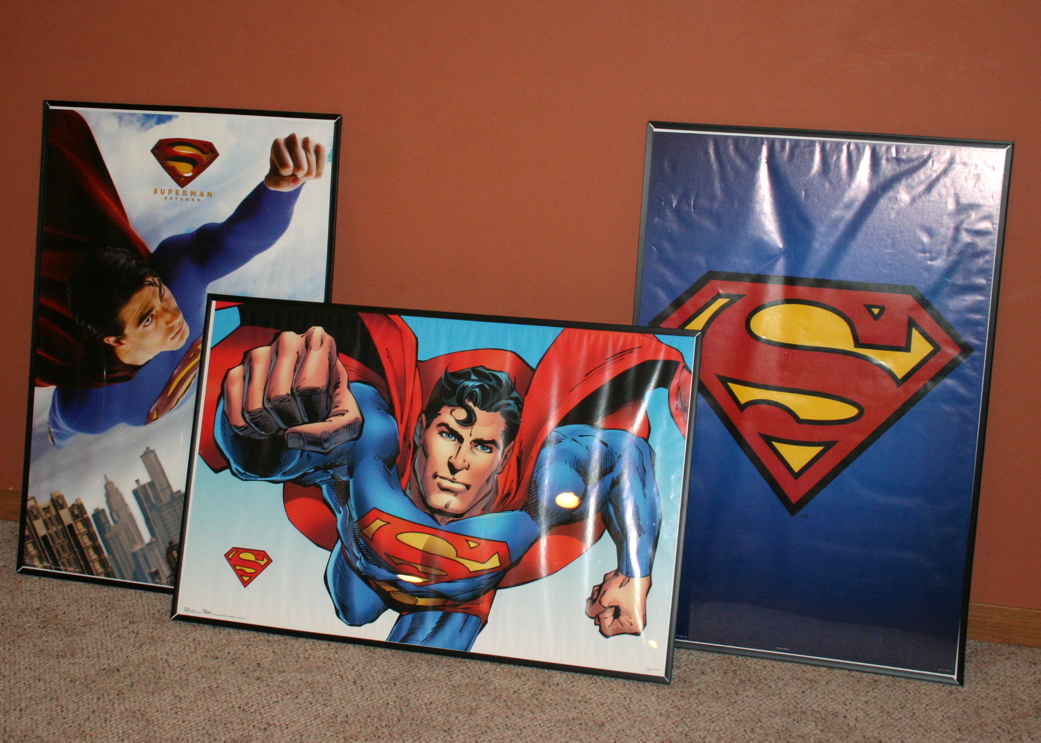 Framed "Superman" Posters EBTH