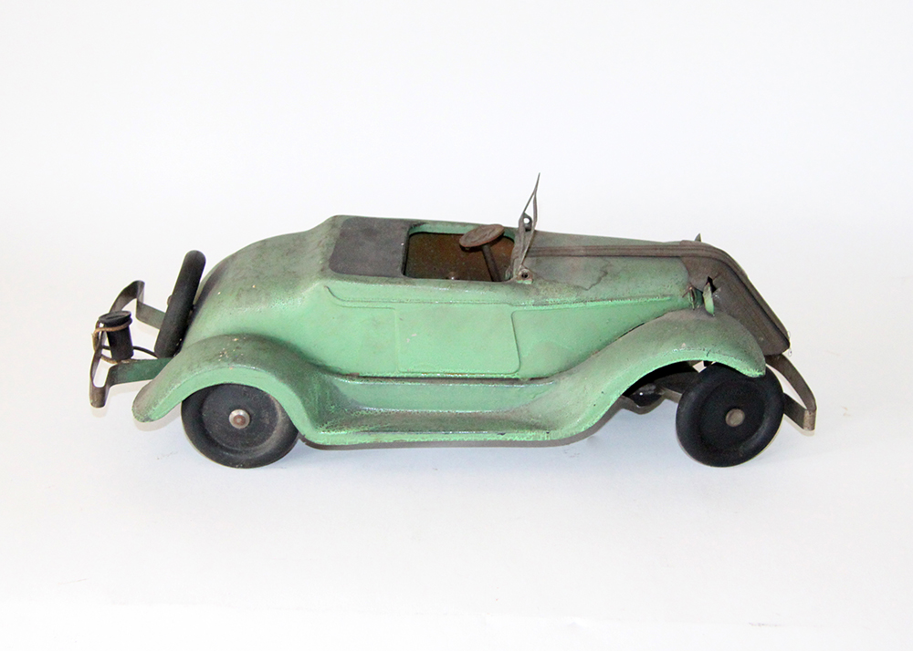 Vintage Four Way Wind Up Toy Car Ebth