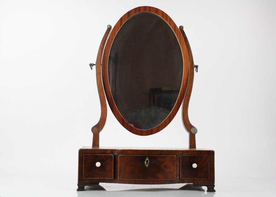 Antique Dresser Top Mirror Ebth