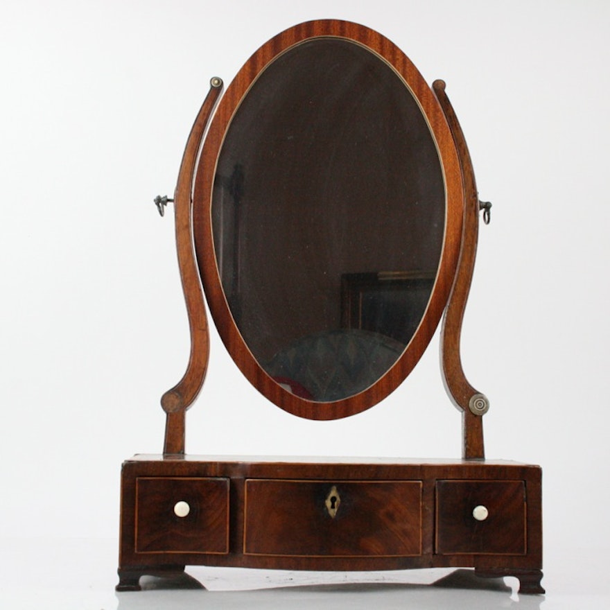 Antique Dresser Top Mirror Ebth
