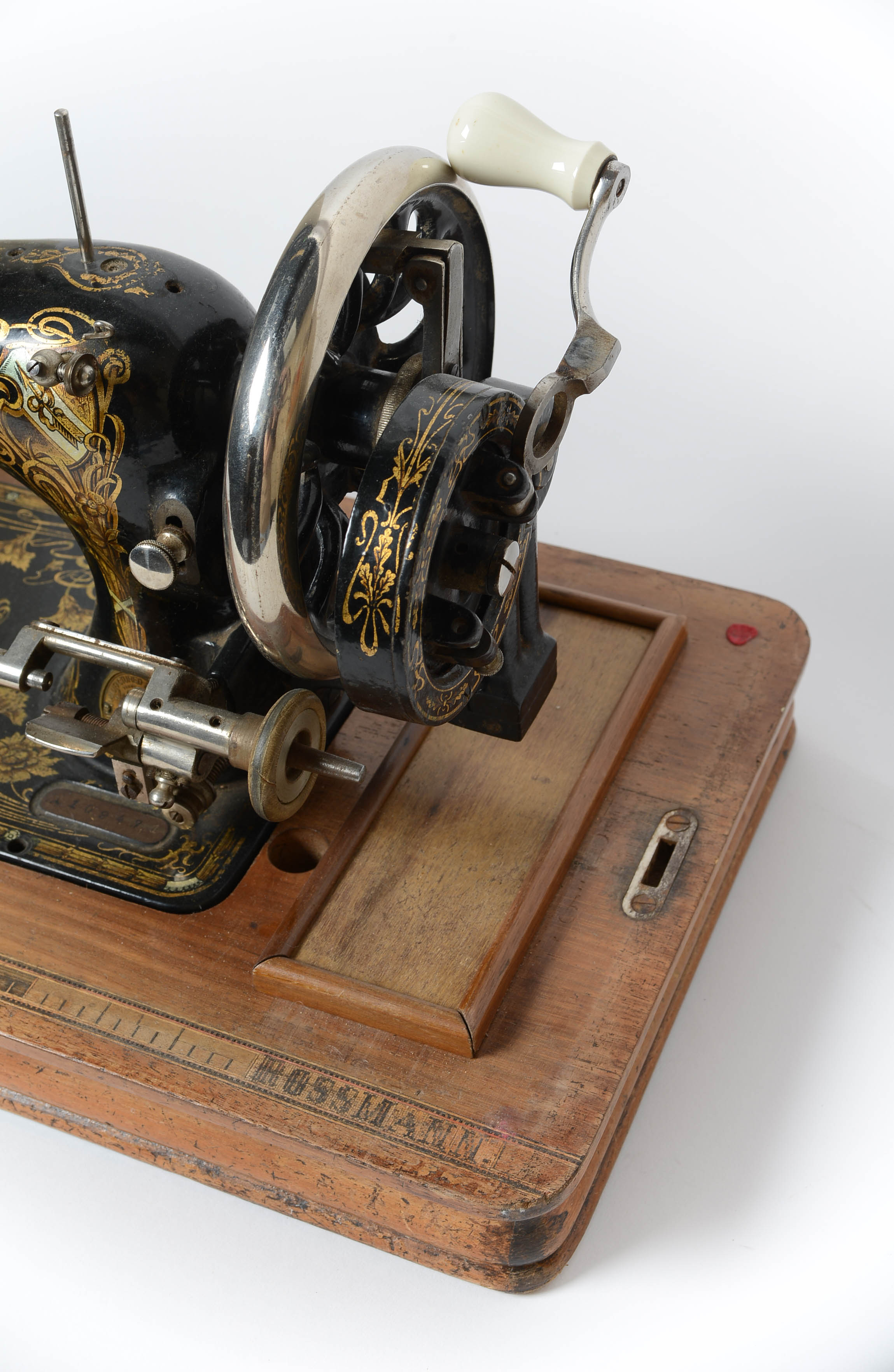 Antique Frister & Rossmann Sewing Machine With Case EBTH