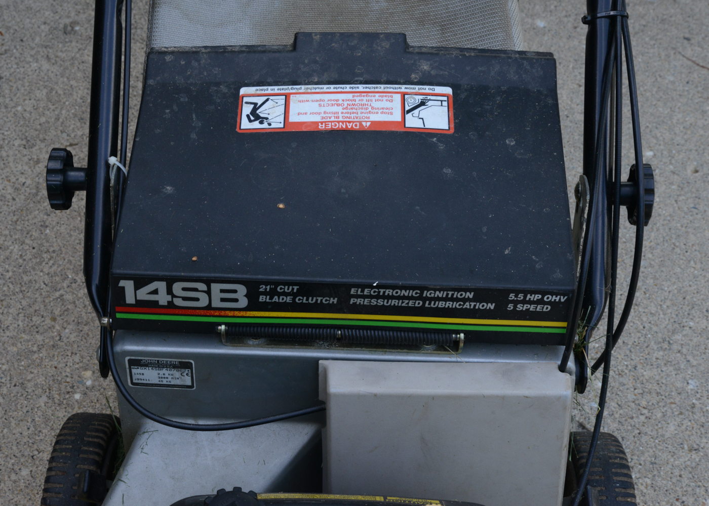 John Deere 14SB Lawn Mower EBTH