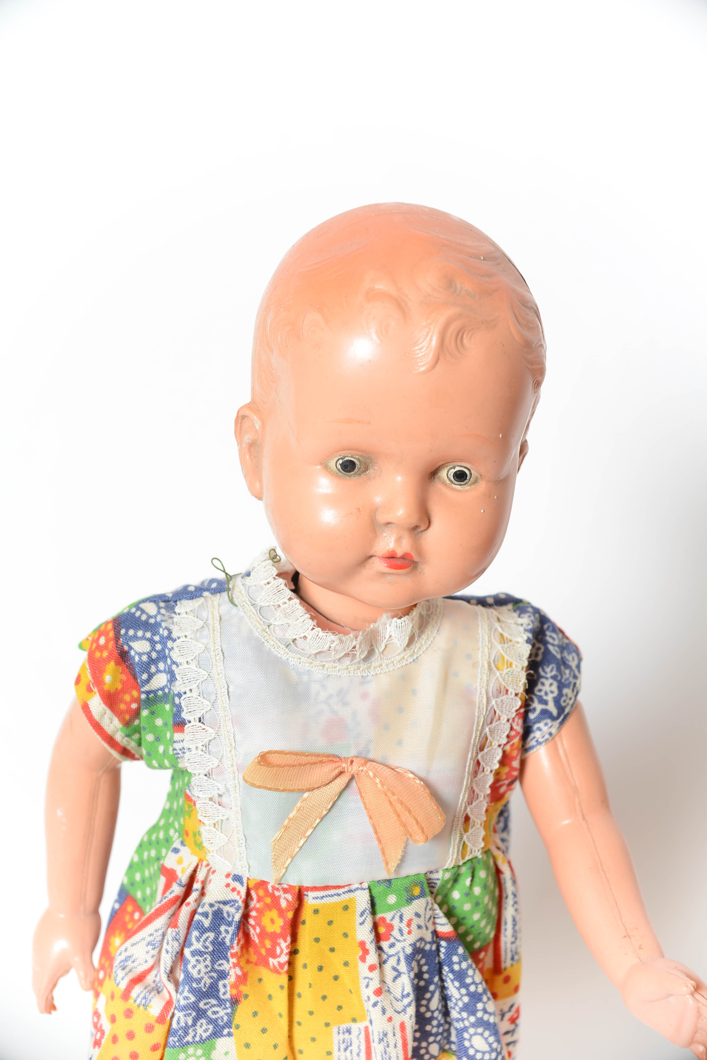 A Vintage Plastic WindUp Doll EBTH