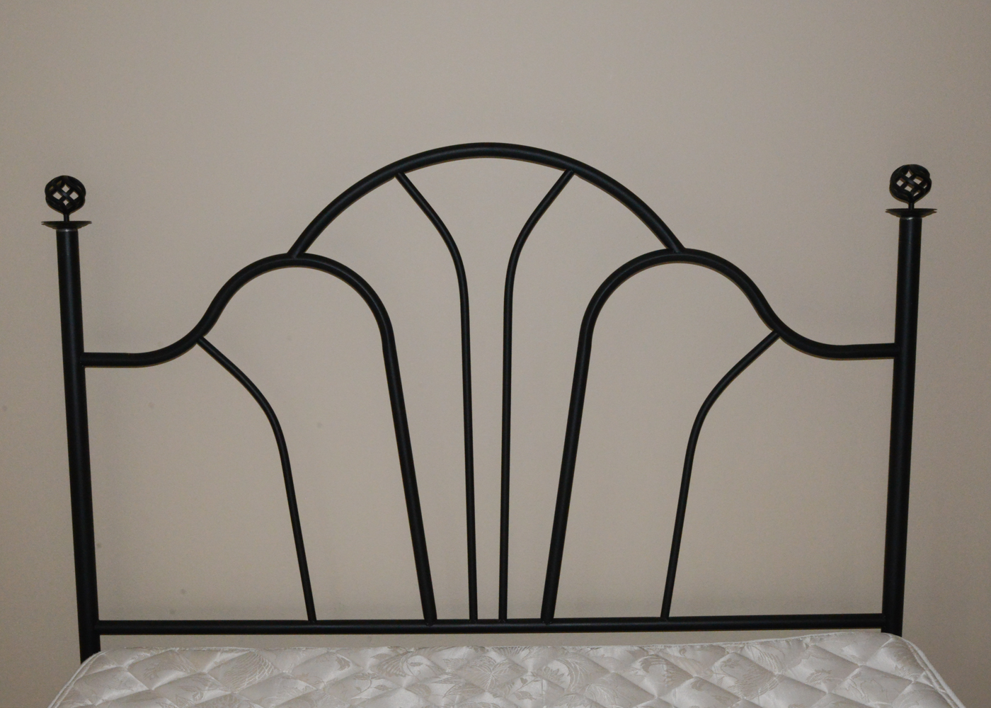 Black Metal Full Size Bed Frame EBTH