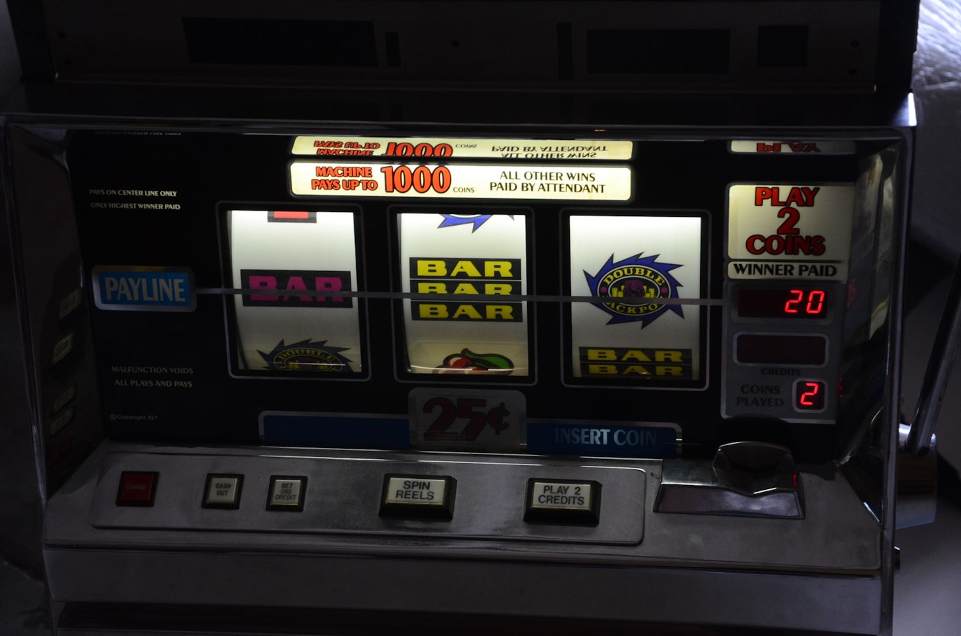 1980s slot machines for sale