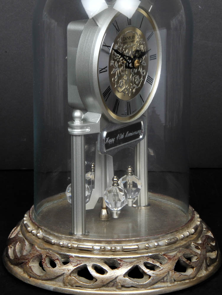 Danbury 40th Anniversary Dome Mantel Clock EBTH