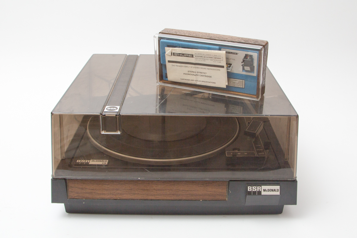 BSR McDonald 310 Turntable and Shure Cartridge EBTH
