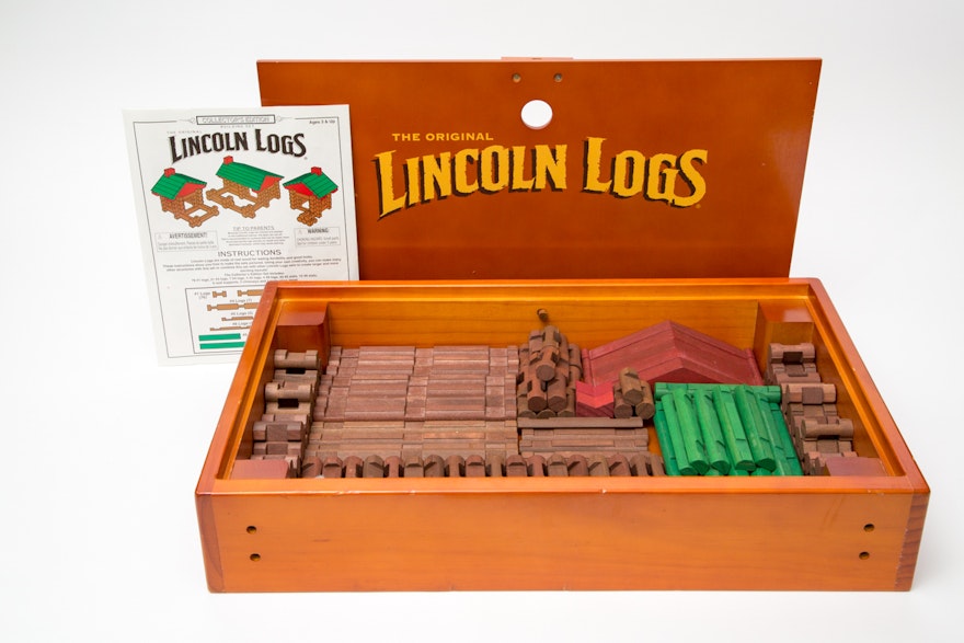 Collectors Edition Original Lincoln Logs Building Set | EBTH