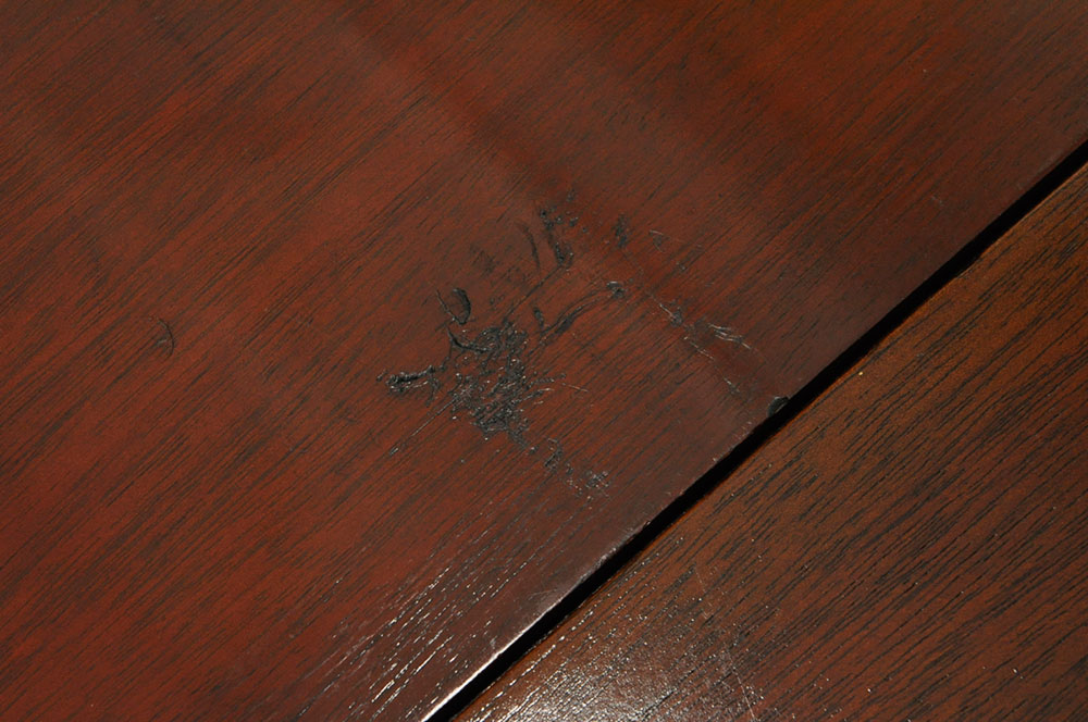 Vintage Jefferson Woodworking Duncan Phyfe Style Drop-Leaf 