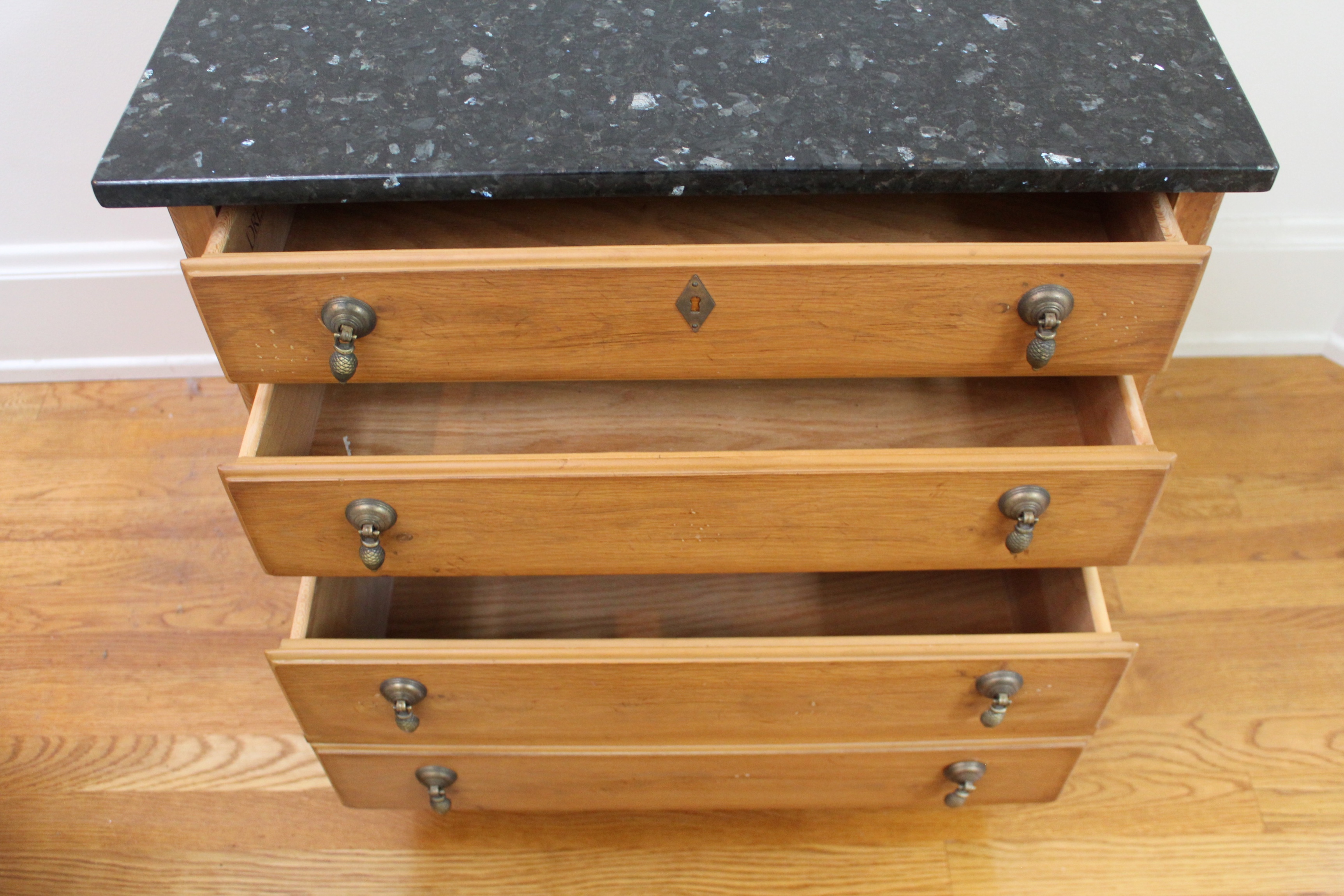 Drexel Granite Top Nightstand EBTH