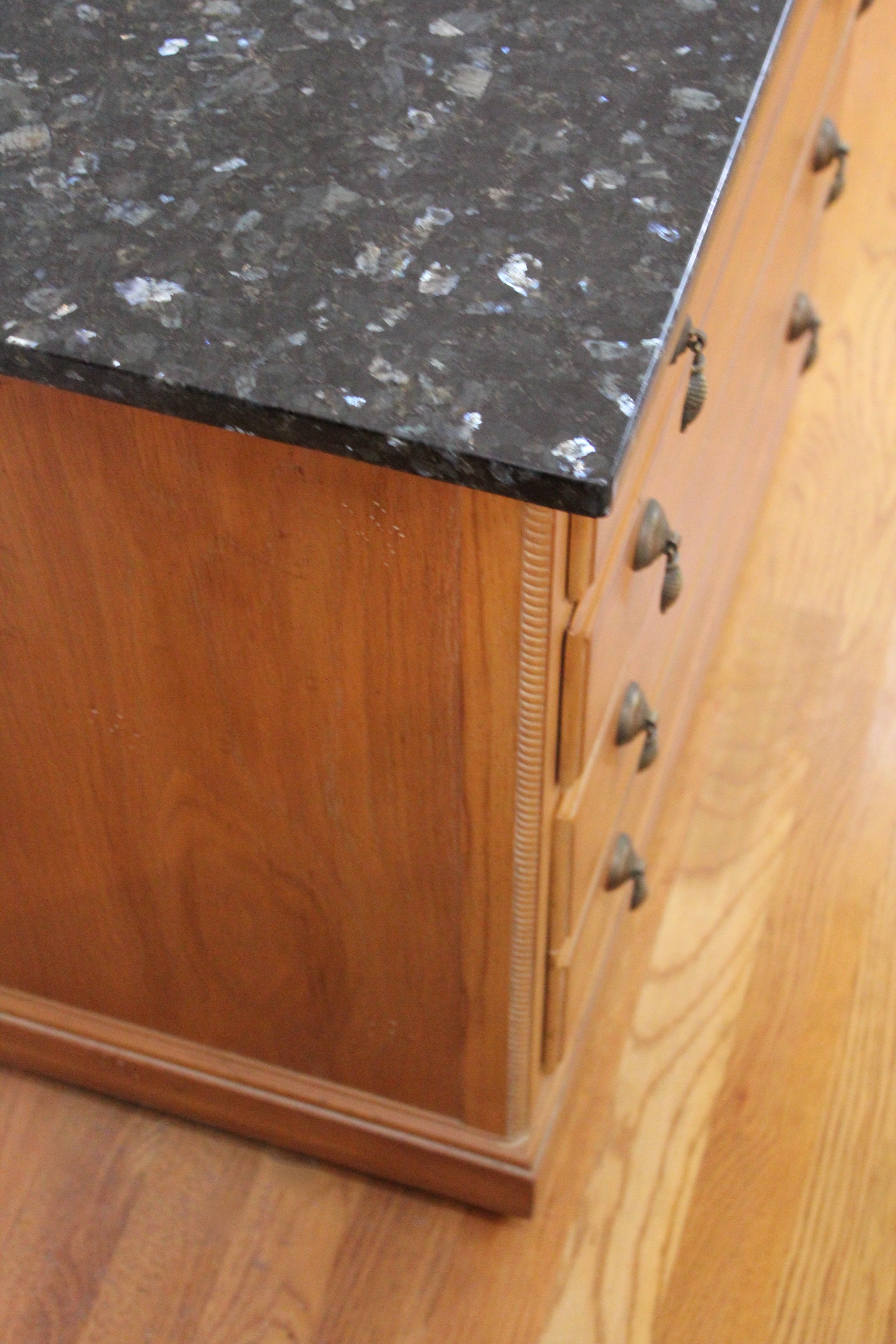 Drexel Granite Top Nightstand EBTH