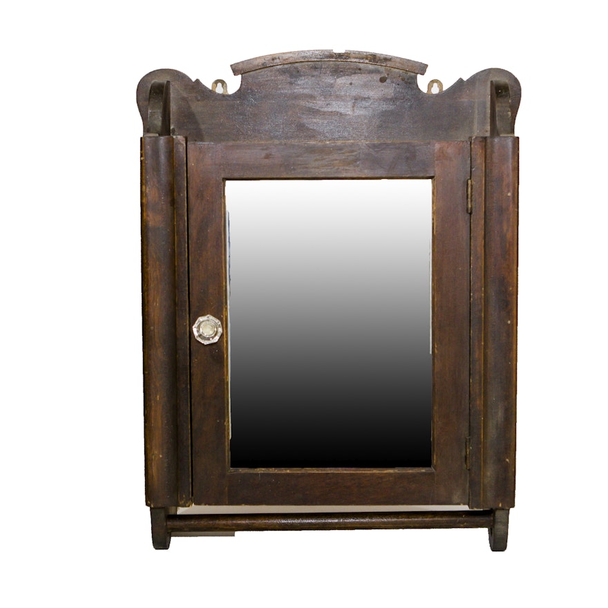 Antique Victorian Medicine Cabinet Ebth