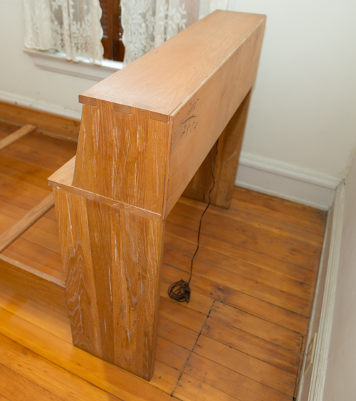 Vintage A. Brandt Ranch Oak Twin Bed EBTH