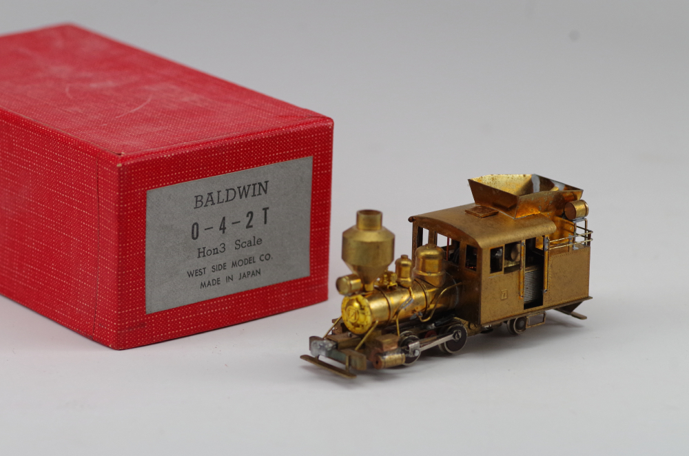 Brass HOn3 scale Baldwin 042T Steam EBTH
