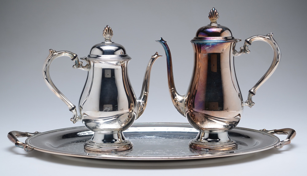 Silverplate Tea Set, Oneida EBTH