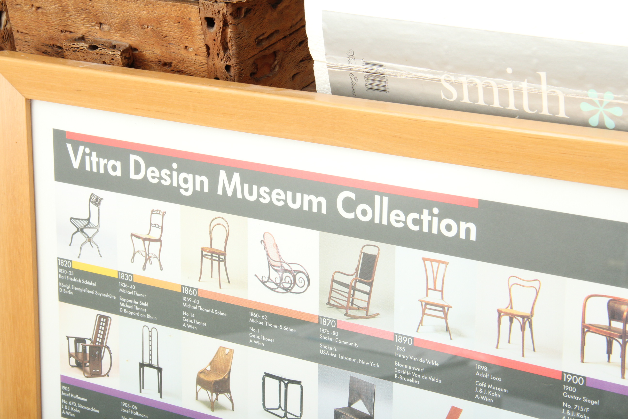 Vitra Design Museum Chair Collection Poster EBTH
