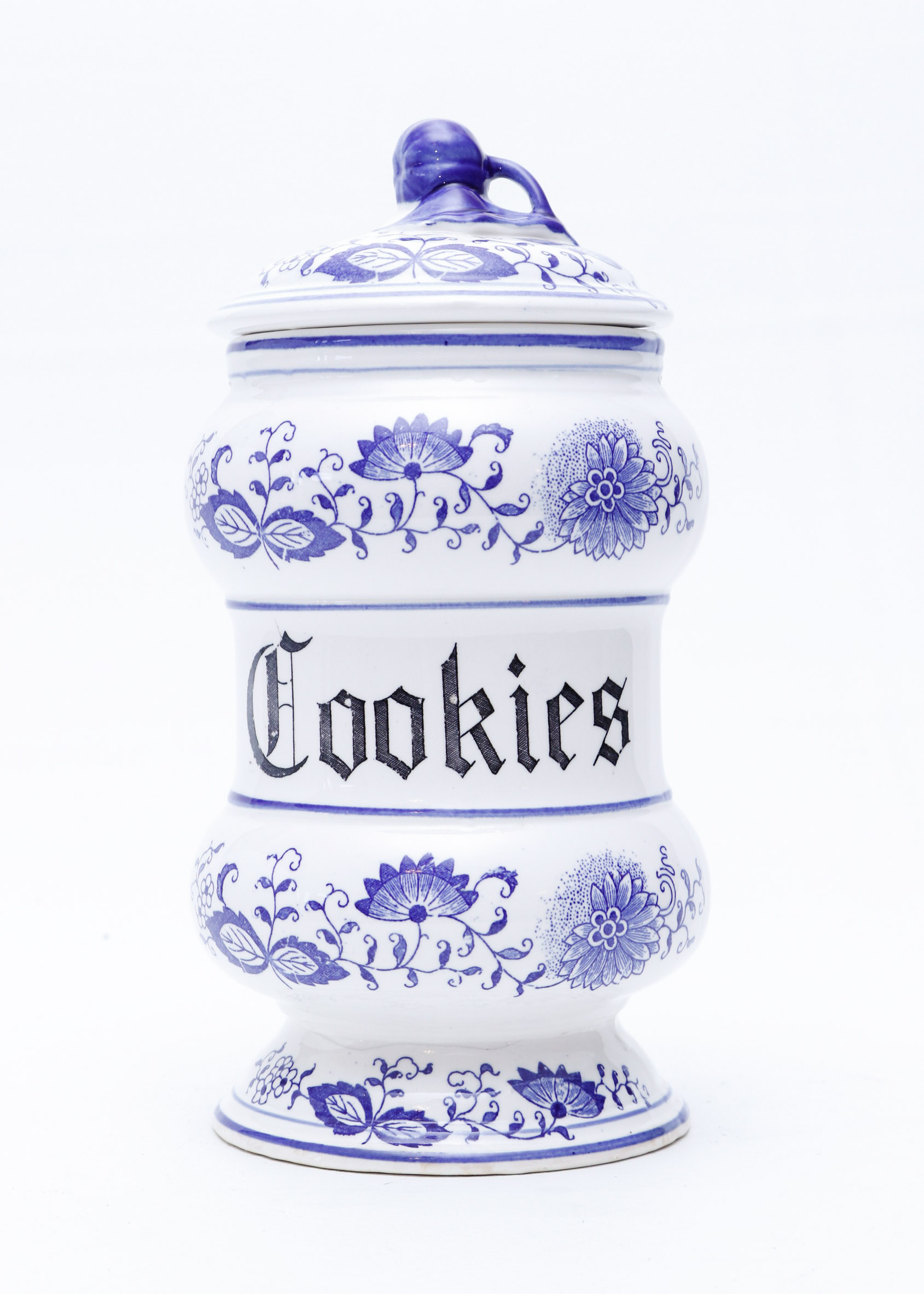 Arnart Blue Onion Canisters Set of Five EBTH