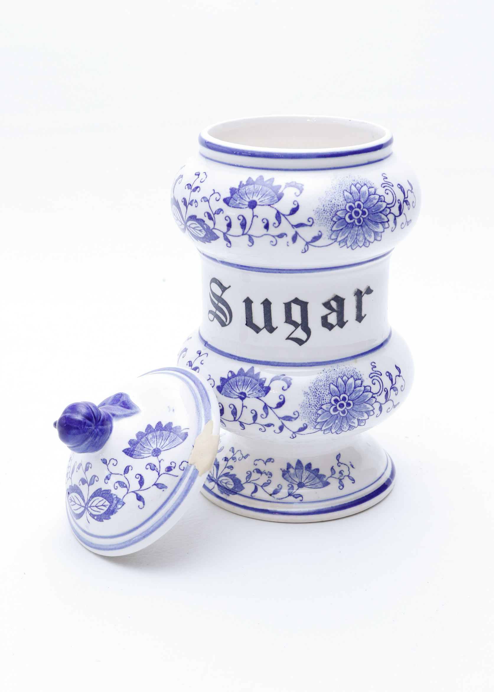 Arnart Blue Onion Canisters Set of Five EBTH