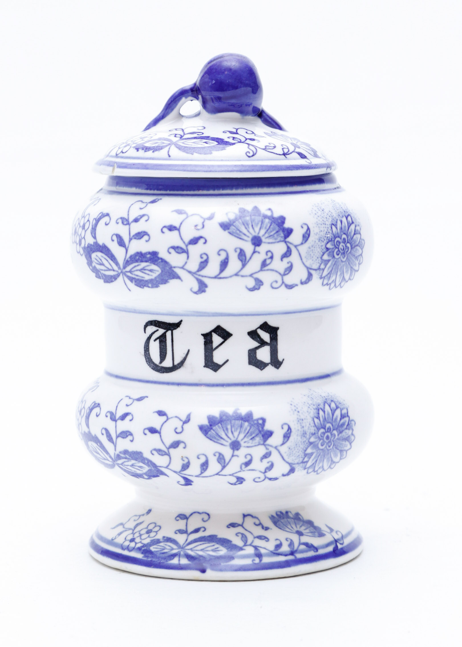 Arnart Blue Onion Canisters Set of Five EBTH