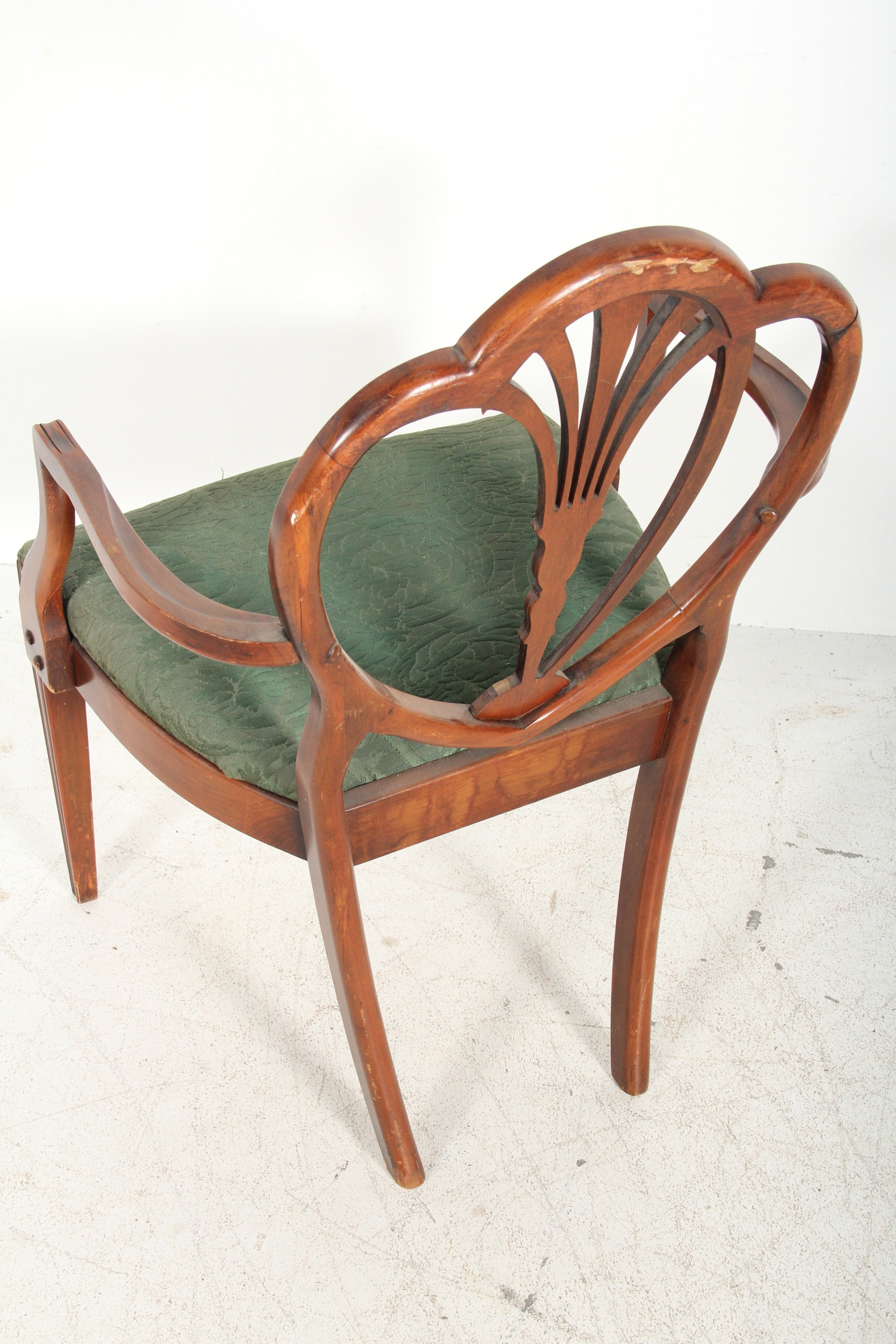 Vintage Wooden Accent Chair EBTH