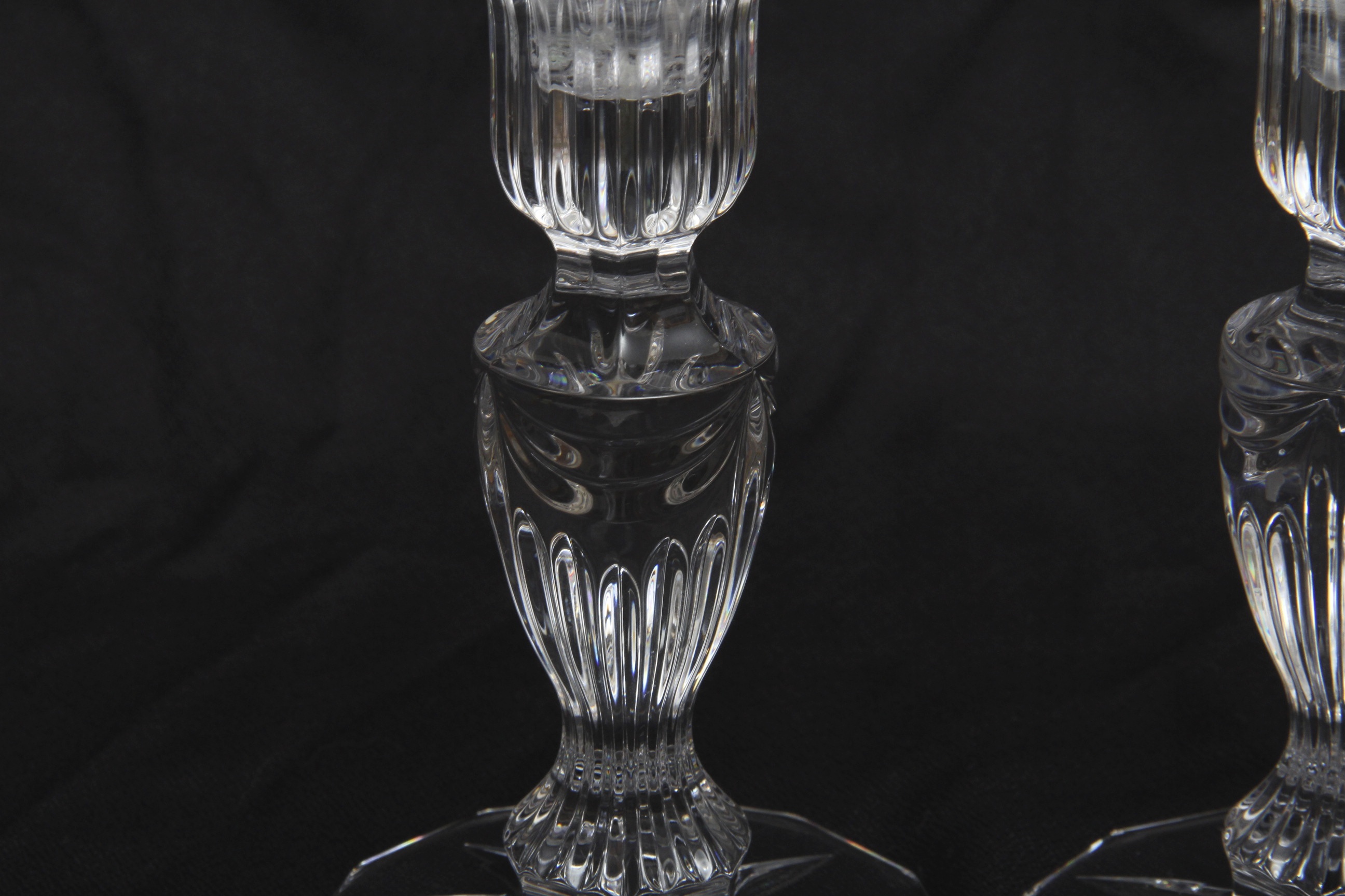Pair of Waterford Crystal Candlesticks EBTH